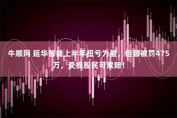 牛顺网 延华智能上半年扭亏为盈，但曾被罚475万，受损股民可索赔！