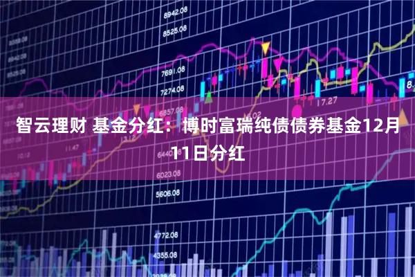 智云理财 基金分红：博时富瑞纯债债券基金12月11日分红